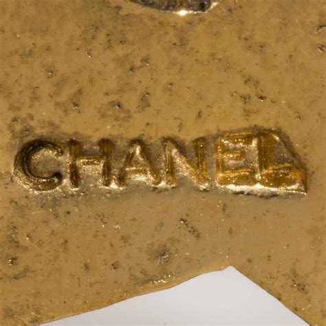 2018 chanel stamped jewelry|Chanel costume jewelry markings.